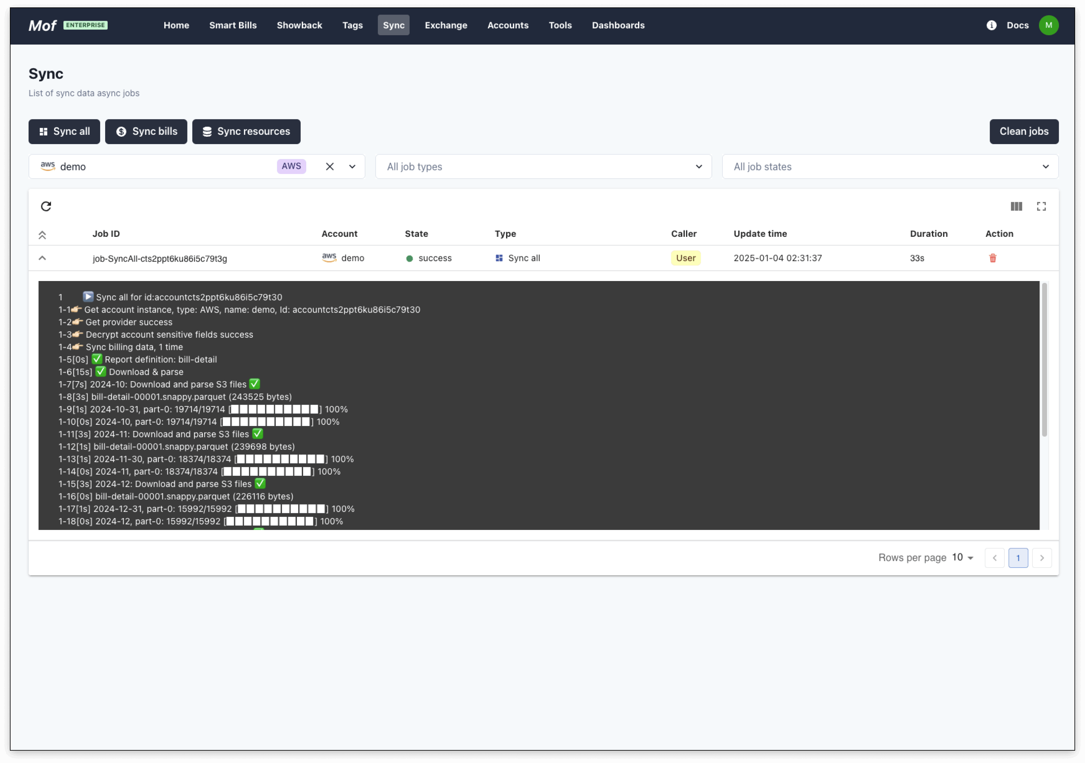 Start Sync Data
